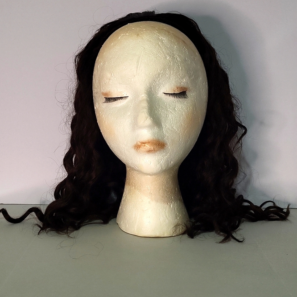 🚨Dark Brown Curly Hair Wig